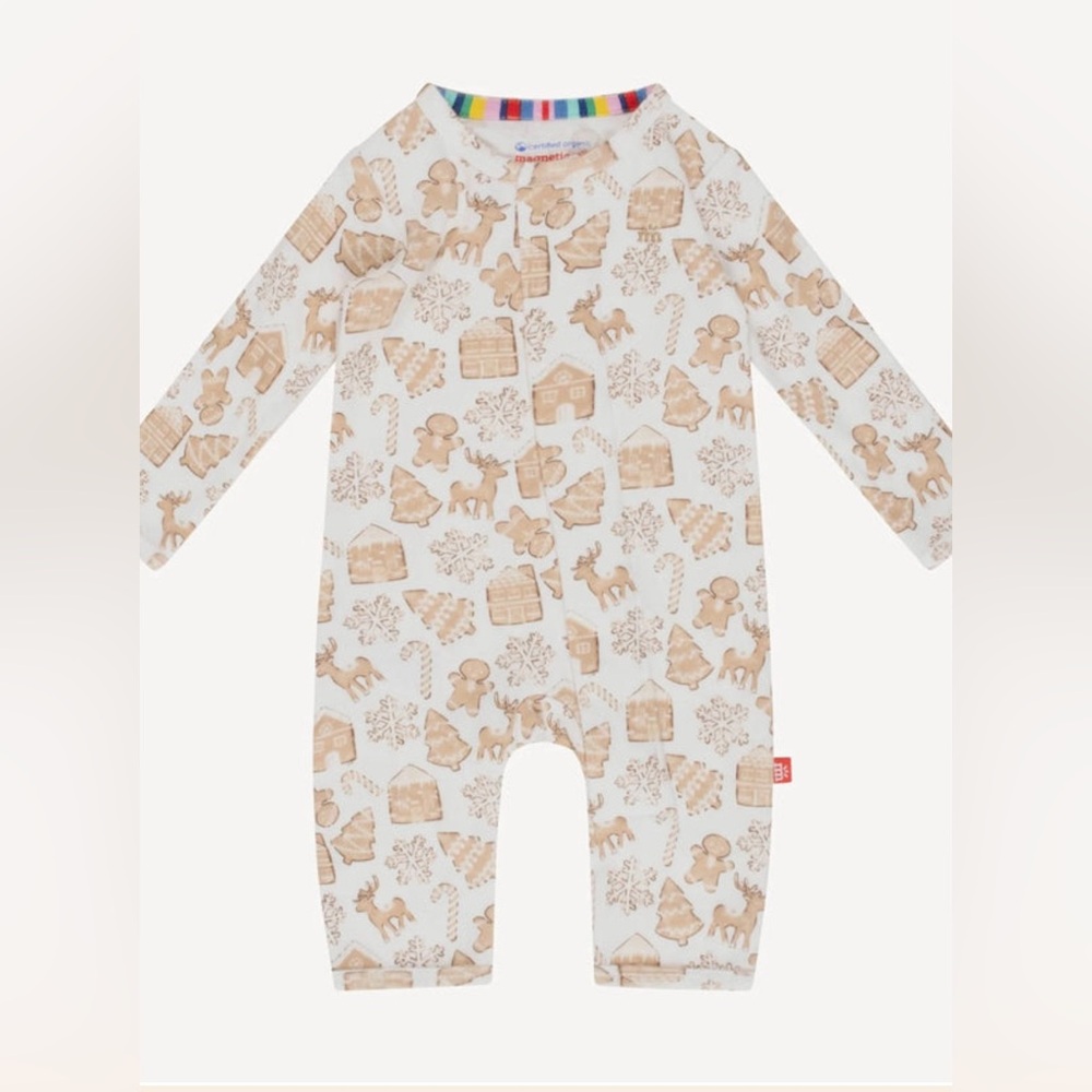 Magnetic Me Organic Footie - Gingerbread Lane